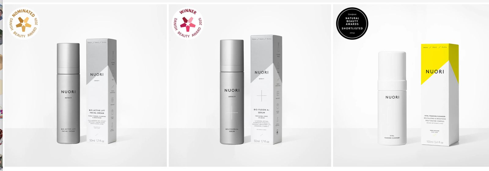 Nuori Hautpflegeprodukte